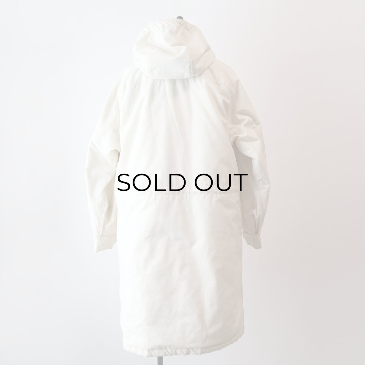 画像19: 80's L.L. Bean POLYESTER COTTON WOOL CHECK LINING PADDED LONG MOUNTAIN JACKET with HOOD (19)