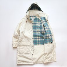 画像2: 80's L.L. Bean POLYESTER COTTON WOOL CHECK LINING PADDED LONG MOUNTAIN JACKET with HOOD (2)