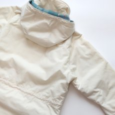 画像7: 80's L.L. Bean POLYESTER COTTON WOOL CHECK LINING PADDED LONG MOUNTAIN JACKET with HOOD (7)