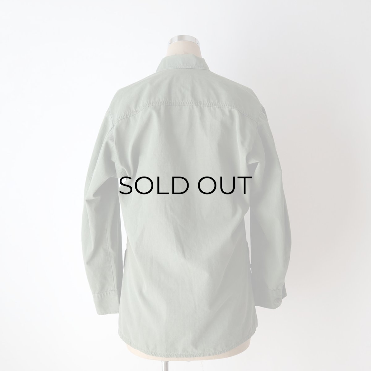 画像17: 60's US ARMY RIP-STOP COTTON POPLIN JUNGLE FATIGUE JACKET "4th MODEL"【SIZE : X-SMALL - SHORT】 (17)