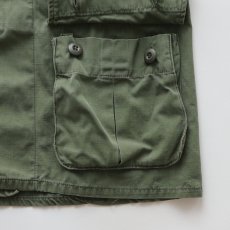 画像10: 60's US ARMY RIP-STOP COTTON POPLIN JUNGLE FATIGUE JACKET "4th MODEL"【SIZE : X-SMALL - SHORT】 (10)