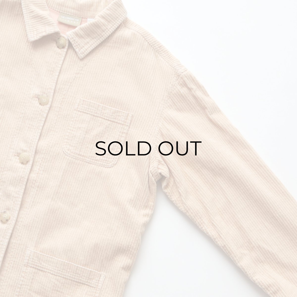 画像4: 90's Liz claiborne COTTON WIDE WALE CORDUROY CHORE JACKET (4)