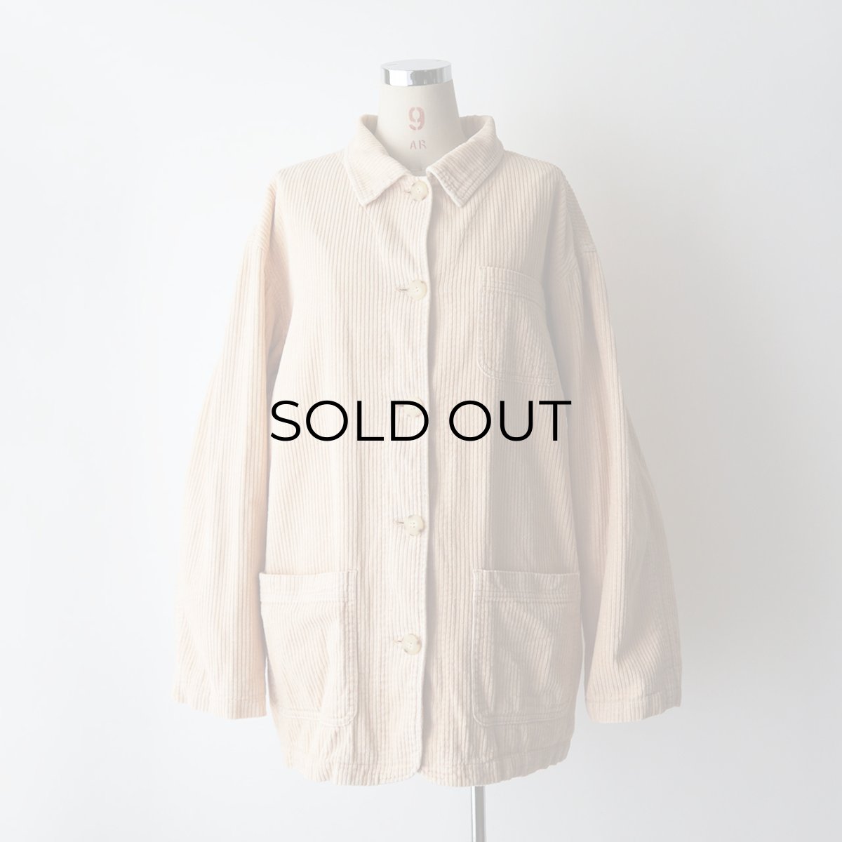 画像11: 90's Liz claiborne COTTON WIDE WALE CORDUROY CHORE JACKET (11)