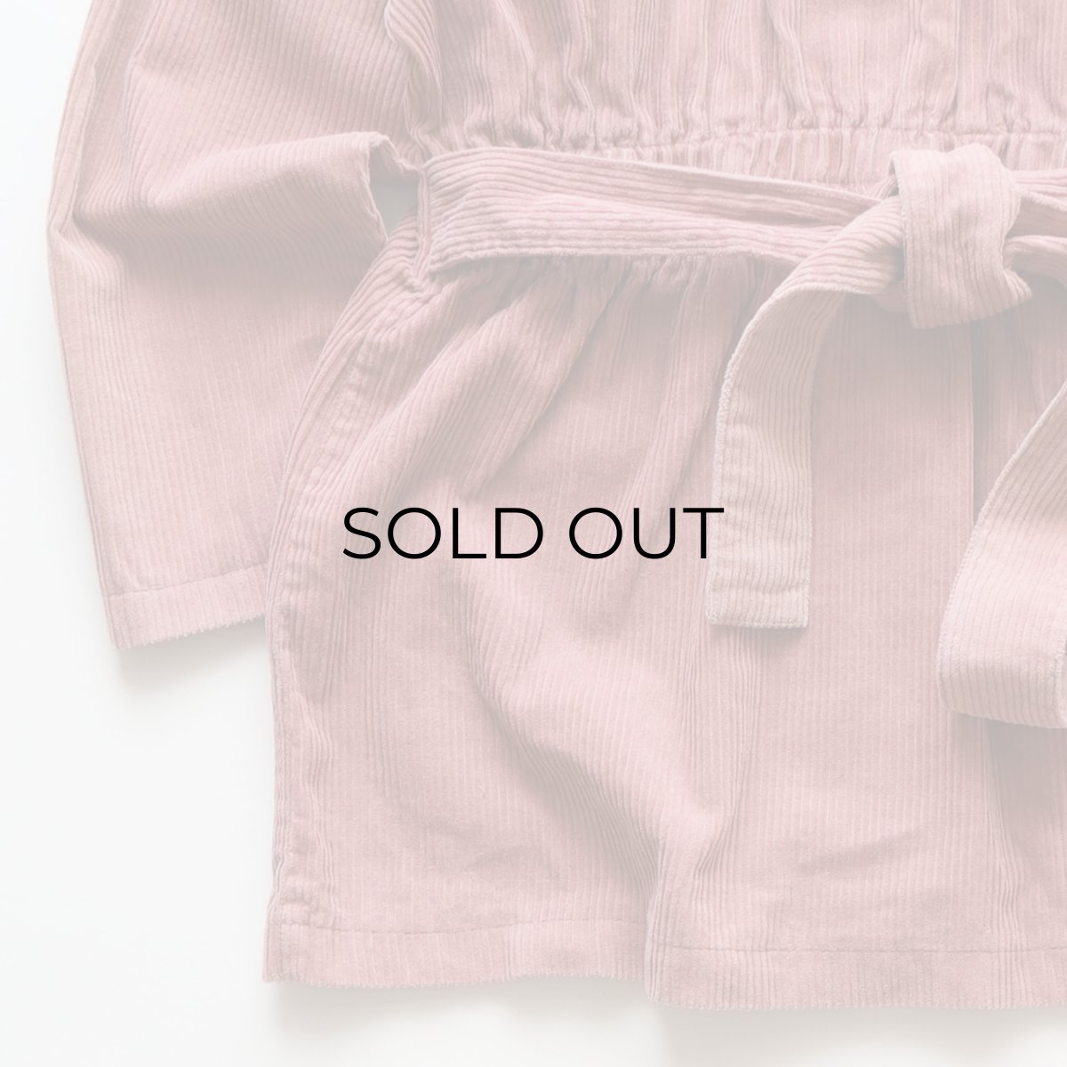 画像6: UNKNOWN BRAND COTTON WIDE WALE CORDUROY HALF COAT (6)