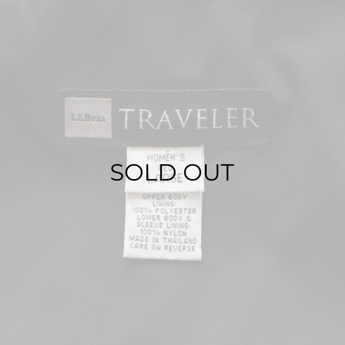 画像11: L.L. Bean "TRAVELER" POLYESTER WOMEN'S OUTDOOR COAT (11)