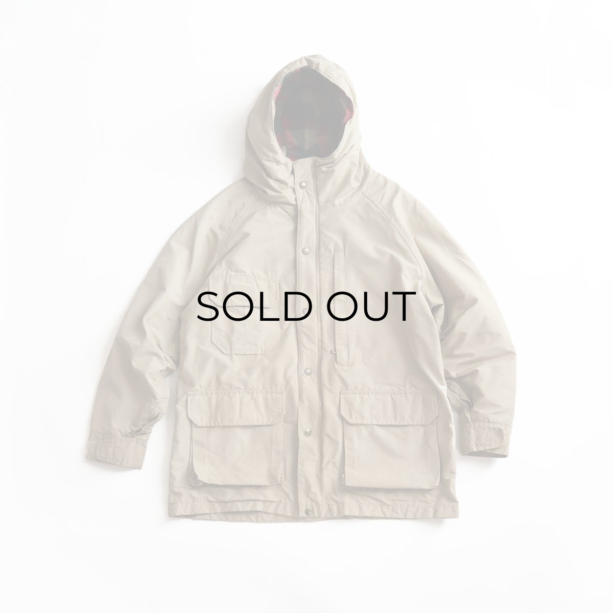画像1: 80's Woolrich COTTON NYLON WOOL CHECK LINING WOMEN'S MOUNTAIN PARKA (1)
