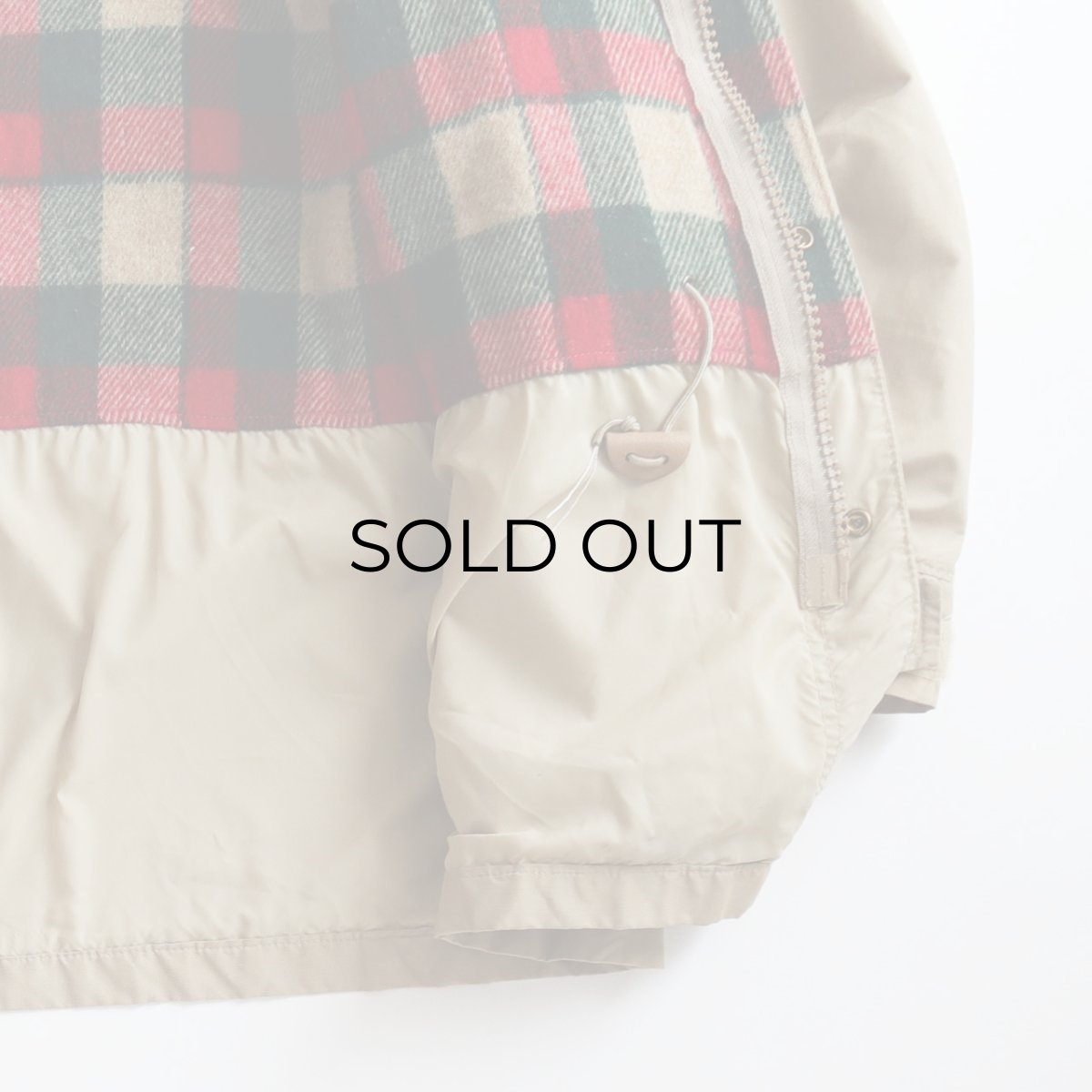 画像7: 80's Woolrich COTTON NYLON WOOL CHECK LINING WOMEN'S MOUNTAIN PARKA (7)