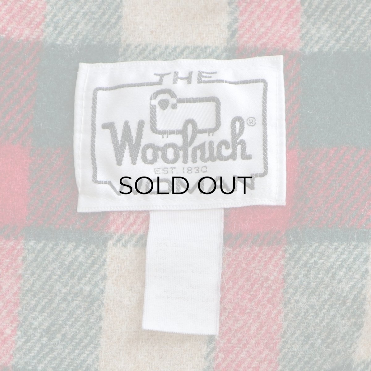 画像8: 80's Woolrich COTTON NYLON WOOL CHECK LINING WOMEN'S MOUNTAIN PARKA (8)