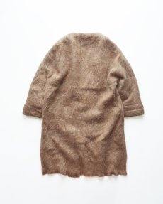 画像3: 60's Andrew Stewart MOHAIR WOOL GOWN COAT "WOVEN IN SCOTLAND" (3)