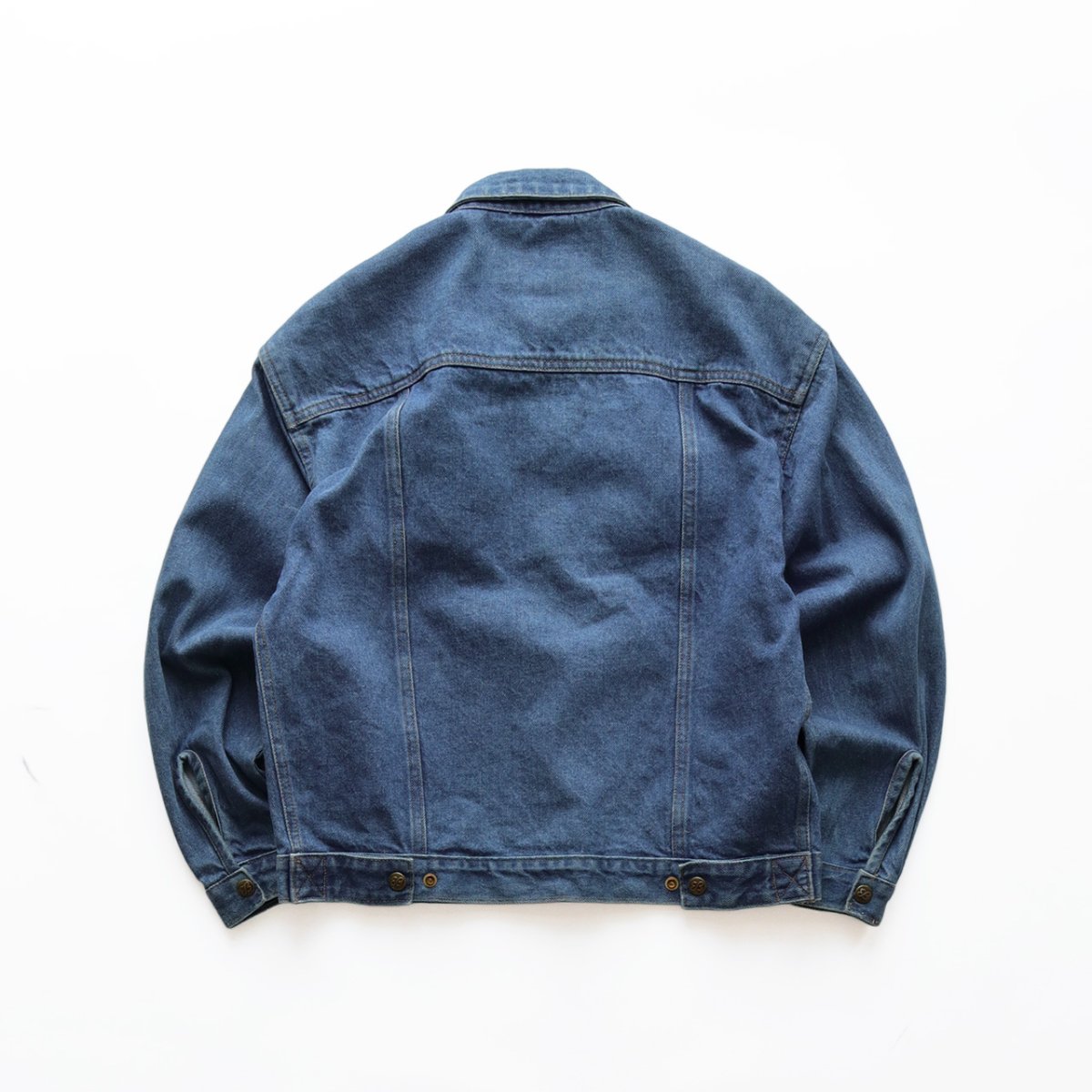 画像2: 80's Eddie Bauer COTTON DENIM TRUCKER JACKET (2)