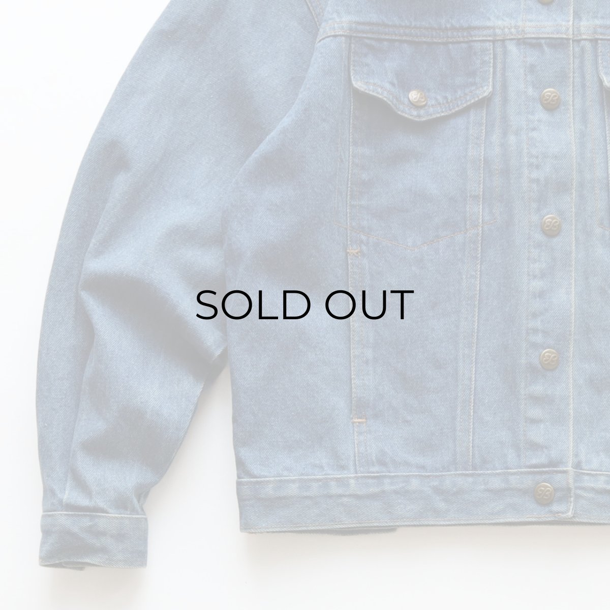 画像4: 80's Eddie Bauer COTTON DENIM TRUCKER JACKET (4)