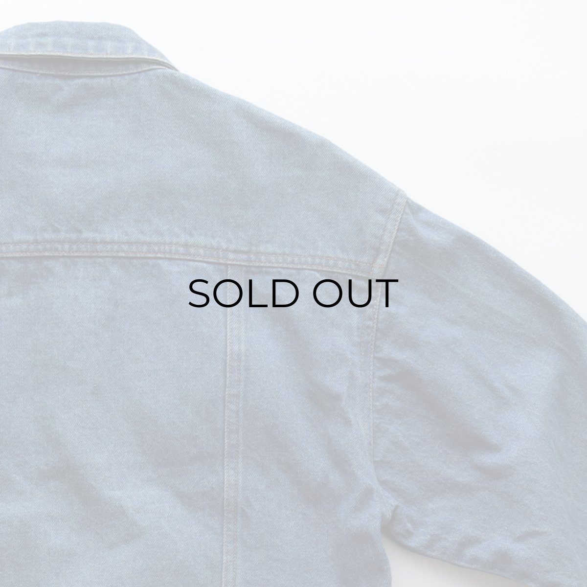 画像5: 80's Eddie Bauer COTTON DENIM TRUCKER JACKET (5)