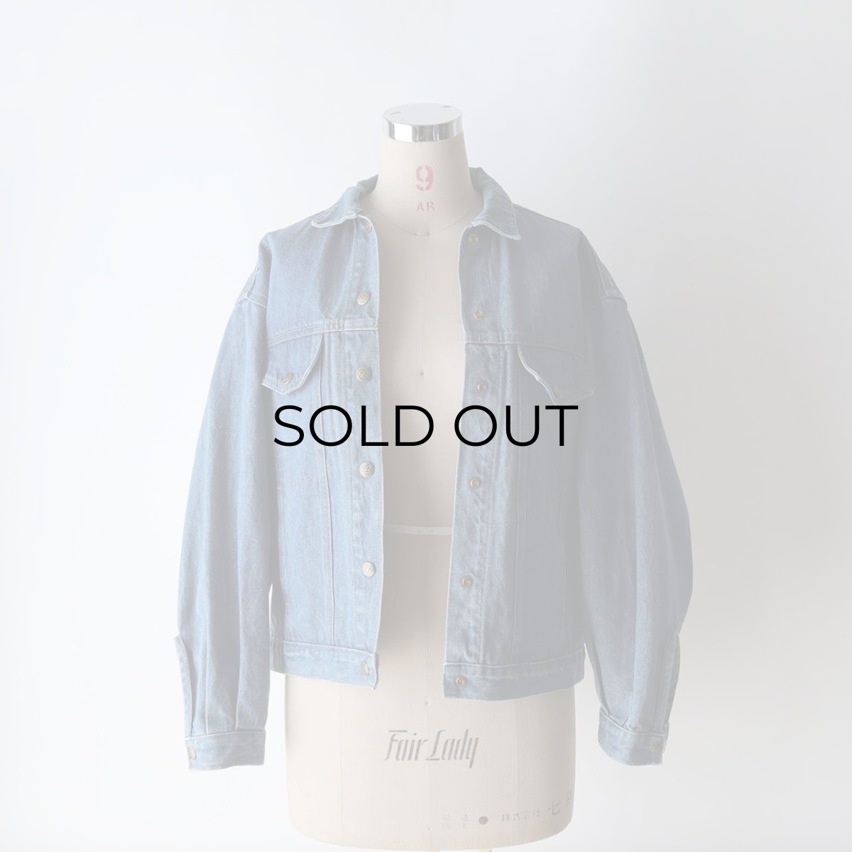 画像11: 80's Eddie Bauer COTTON DENIM TRUCKER JACKET (11)