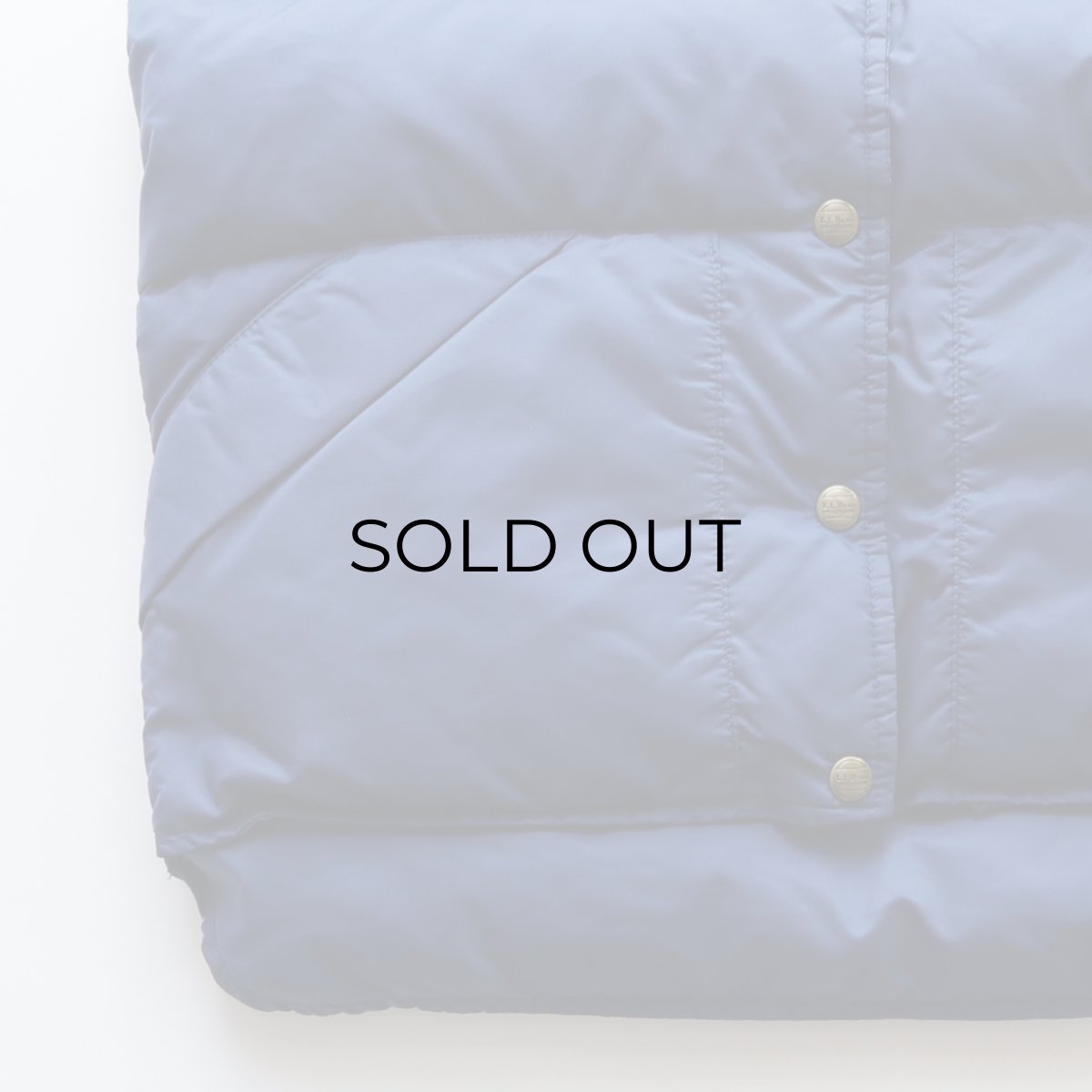 画像4: 80's L.L. Bean NYLON SNAP DOWN VEST (4)