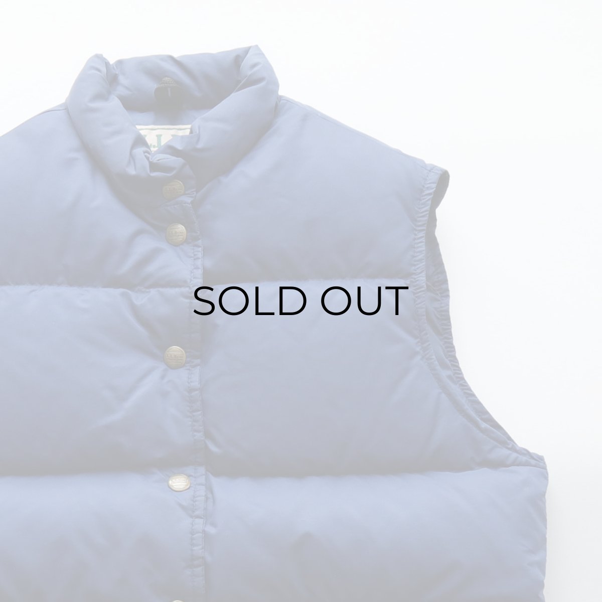 画像3: 80's L.L. Bean NYLON SNAP DOWN VEST (3)