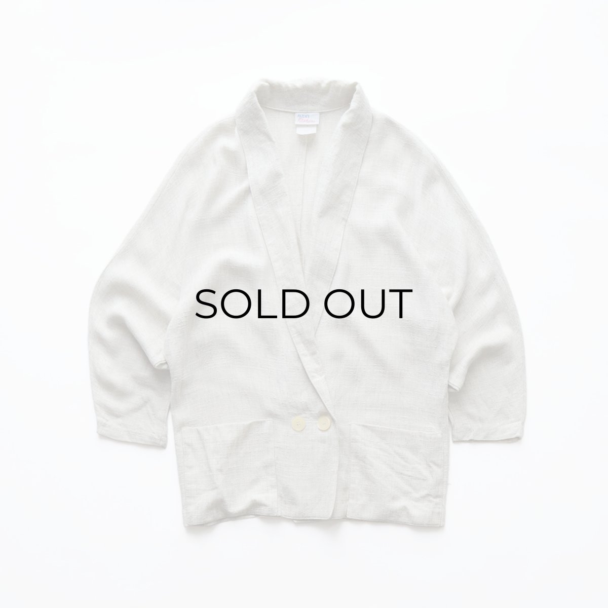 画像1: 80's AVON Fashion W-BREASTED EASY JACKET (1)