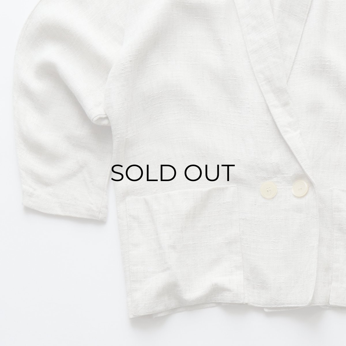 画像3: 80's AVON Fashion W-BREASTED EASY JACKET (3)