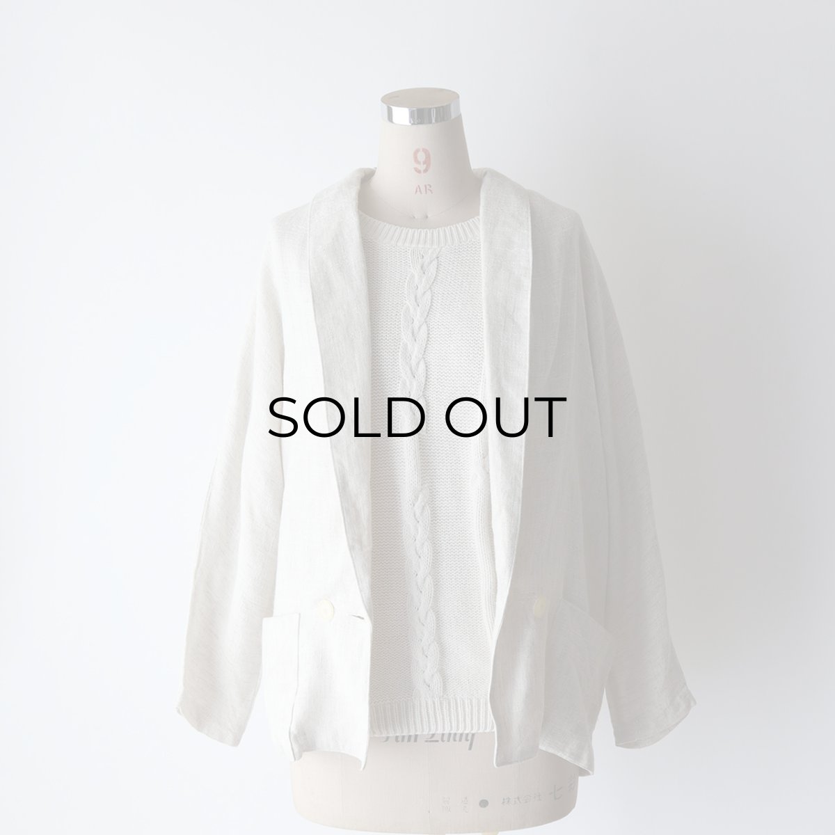 画像7: 80's AVON Fashion W-BREASTED EASY JACKET (7)