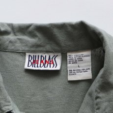画像7: BILLBLASS LINEN COTTON SHORT LENGTH TRUCKER JACKET (7)