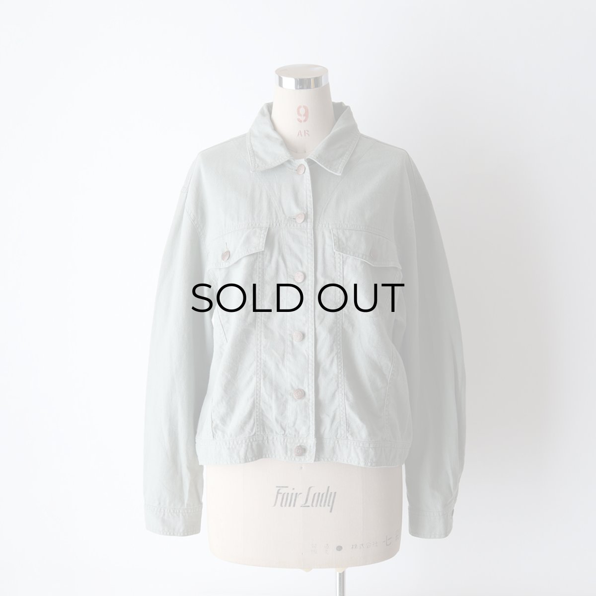 画像10: BILLBLASS LINEN COTTON SHORT LENGTH TRUCKER JACKET (10)