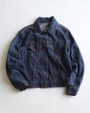 画像1: 〜70's LEVI'S "Levi's for gals" COTTON DENIM SNAP TRUCKER JACKET "BIG E" (1)