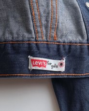 画像10: 〜70's LEVI'S "Levi's for gals" COTTON DENIM SNAP TRUCKER JACKET "BIG E" (10)
