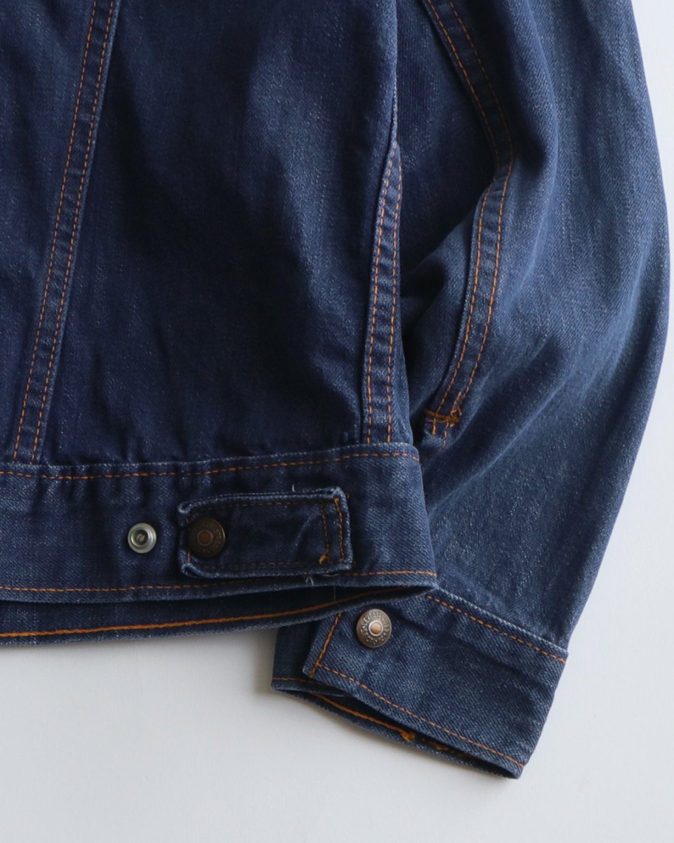画像7: 〜70's LEVI'S "Levi's for gals" COTTON DENIM SNAP TRUCKER JACKET "BIG E" (7)