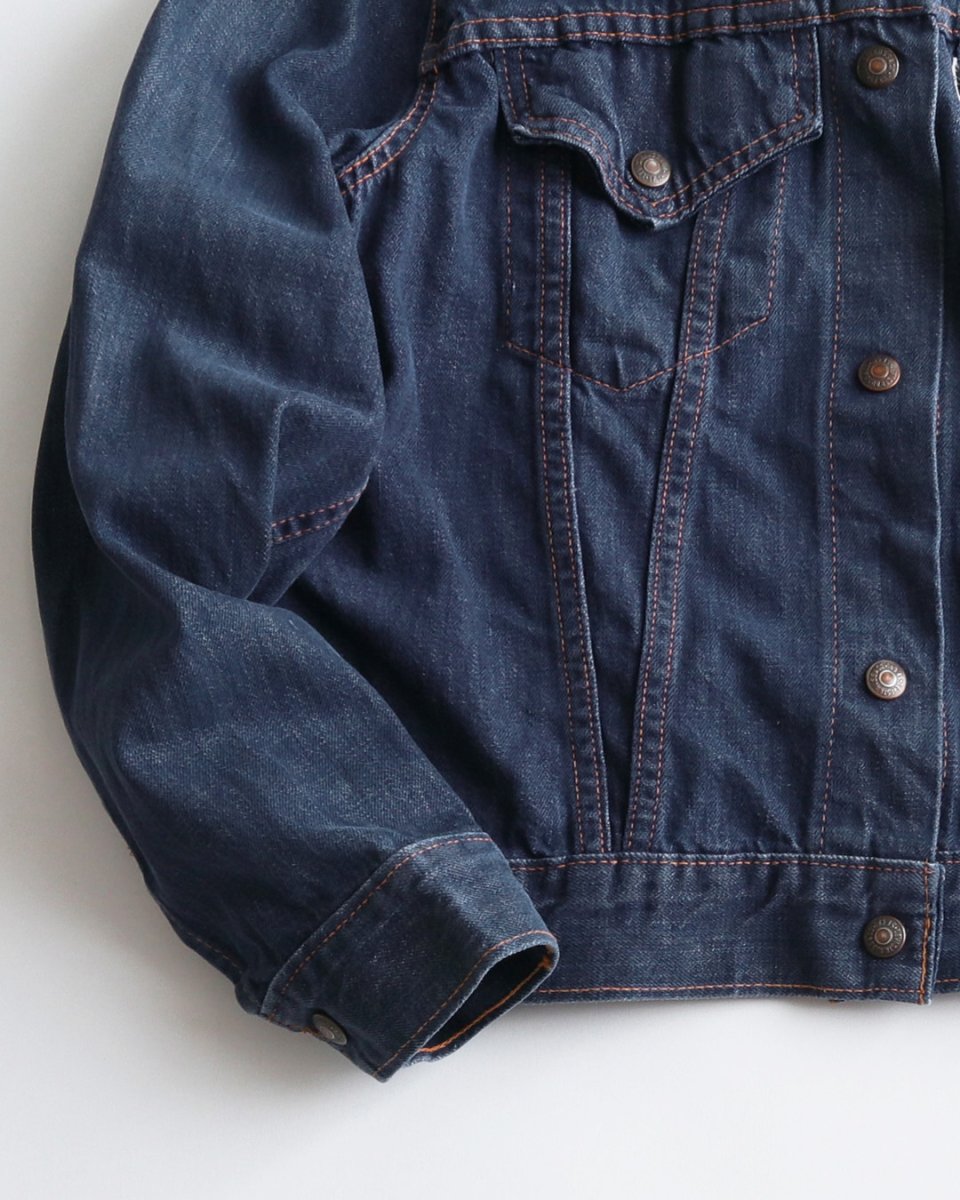 画像5: 〜70's LEVI'S "Levi's for gals" COTTON DENIM SNAP TRUCKER JACKET "BIG E" (5)