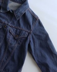 画像4: 〜70's LEVI'S "Levi's for gals" COTTON DENIM SNAP TRUCKER JACKET "BIG E" (4)
