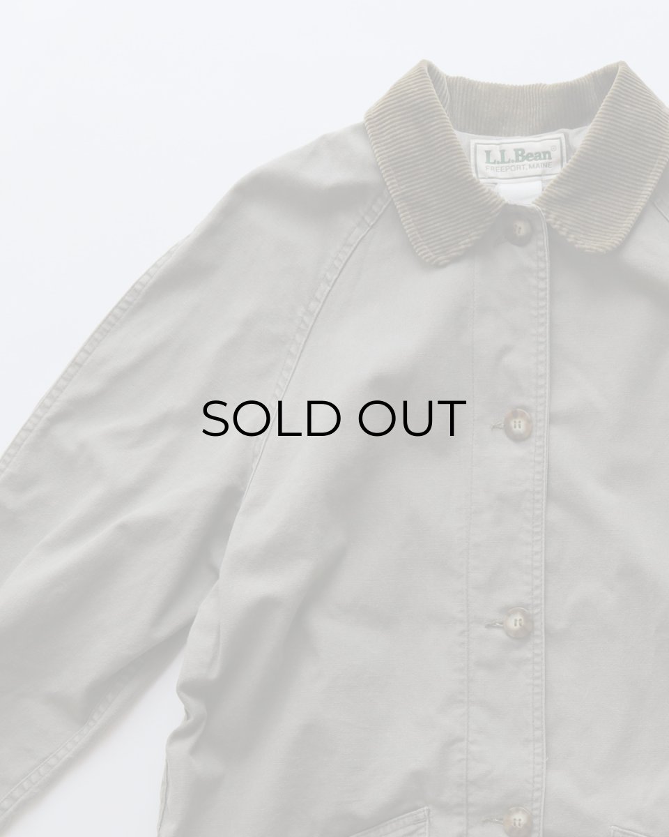 画像4: 80's L.L. Bean COTTON CANVAS WOMEN'S LONG FIELD COAT (4)
