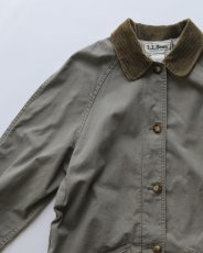 画像4: 80's L.L. Bean COTTON CANVAS WOMEN'S LONG FIELD COAT (4)