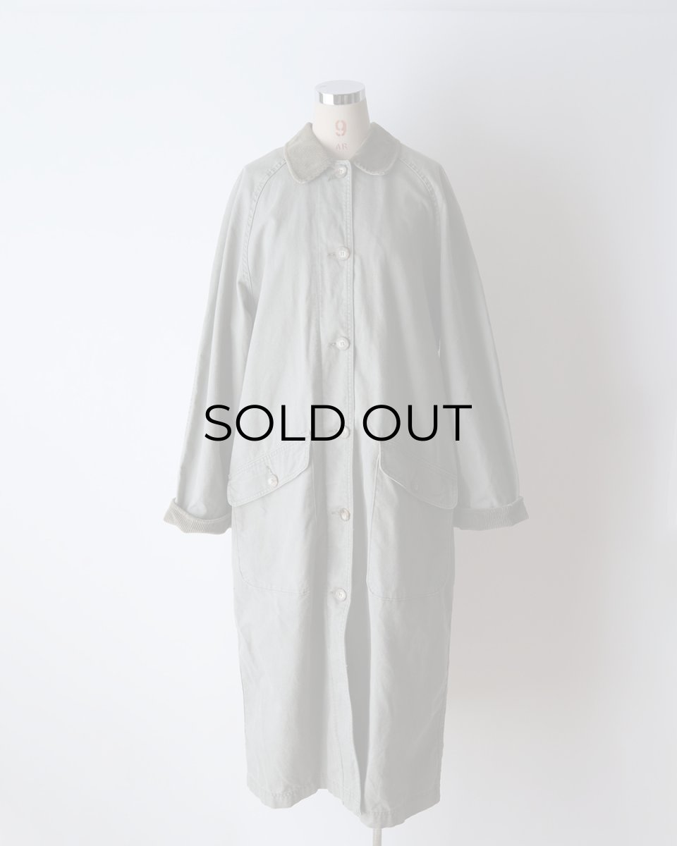 画像10: 80's L.L. Bean COTTON CANVAS WOMEN'S LONG FIELD COAT (10)