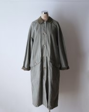 画像10: 80's L.L. Bean COTTON CANVAS WOMEN'S LONG FIELD COAT (10)