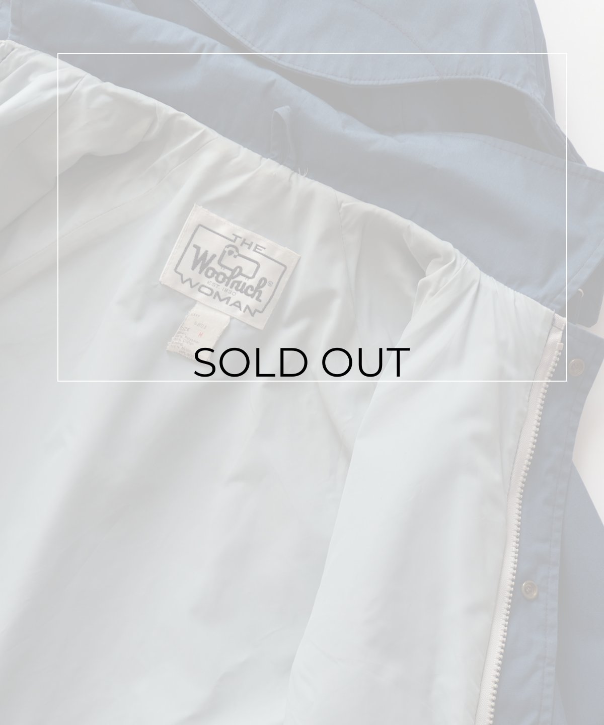 画像11: 80's Woolrich COTTON POLYESTER WOMEN'S MOUNTAIN JACKET with HOOD (11)