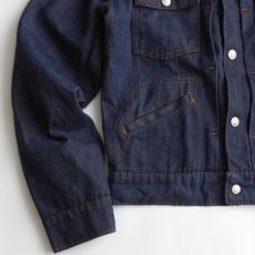 画像3: 70's TOWNCRAFT DENIM Wrangler style 4-POCKET SNAP TRUCKER JACKET (3)