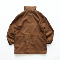 画像3: 90's AEROS PEACH SKIN ZIP STAND COLLAR HALF COAT (3)