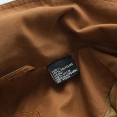 画像9: 90's AEROS PEACH SKIN ZIP STAND COLLAR HALF COAT (9)