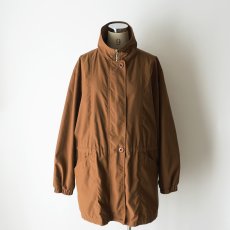 画像11: 90's AEROS PEACH SKIN ZIP STAND COLLAR HALF COAT (11)