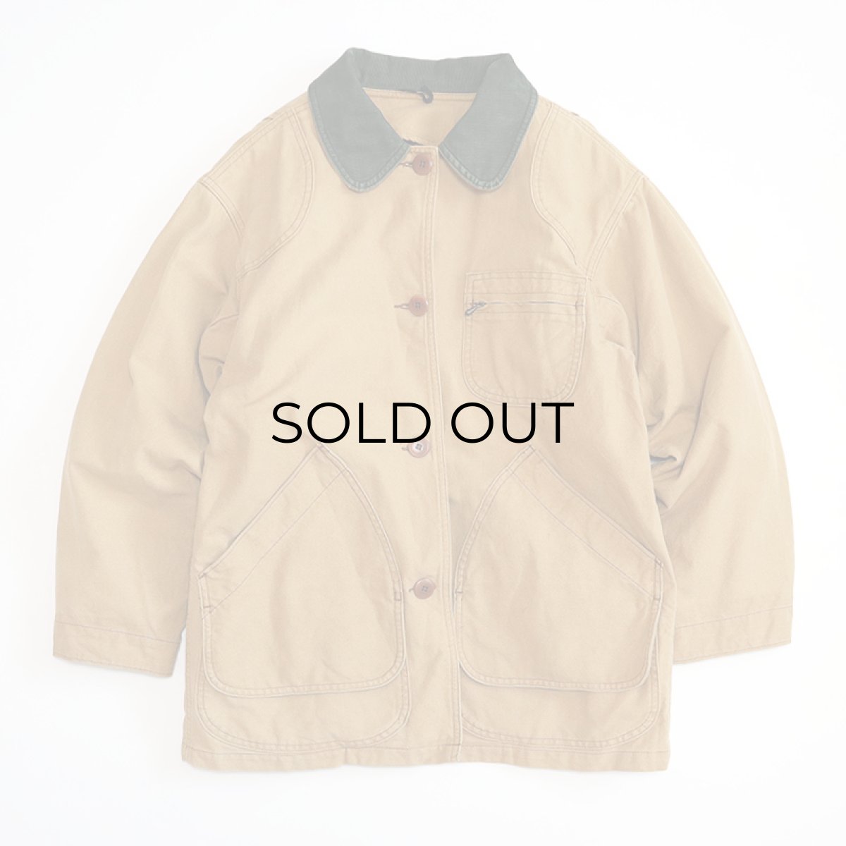 画像1: 〜90's L.L. BEAN COTTON DUCK HUNTING style JACKET with PRIMALOFT LINER (1)