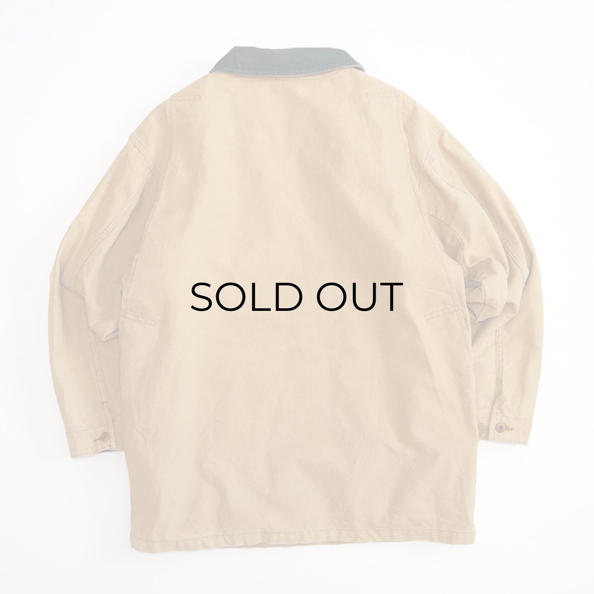 画像3: 〜90's L.L. BEAN COTTON DUCK HUNTING style JACKET with PRIMALOFT LINER (3)