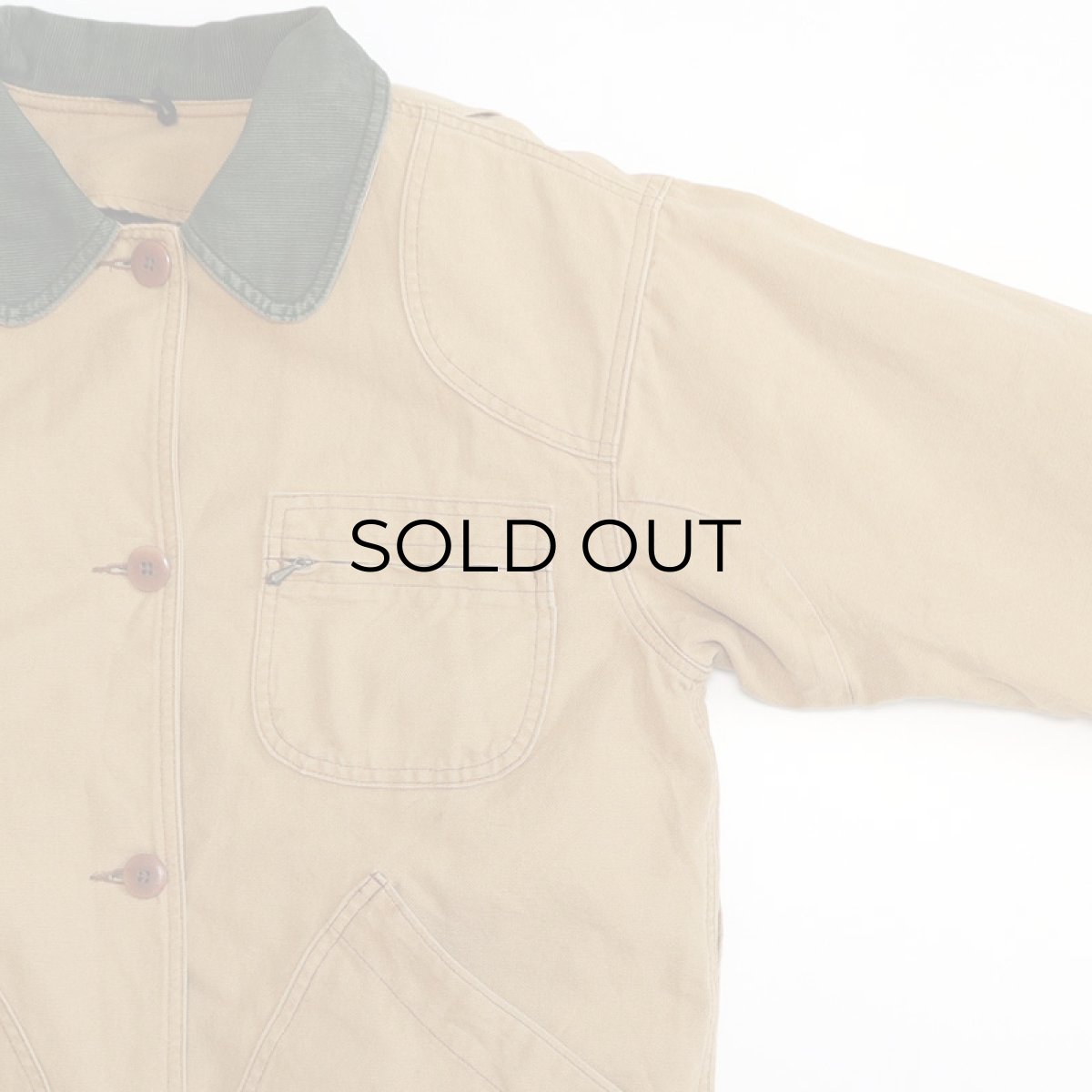 画像5: 〜90's L.L. BEAN COTTON DUCK HUNTING style JACKET with PRIMALOFT LINER (5)