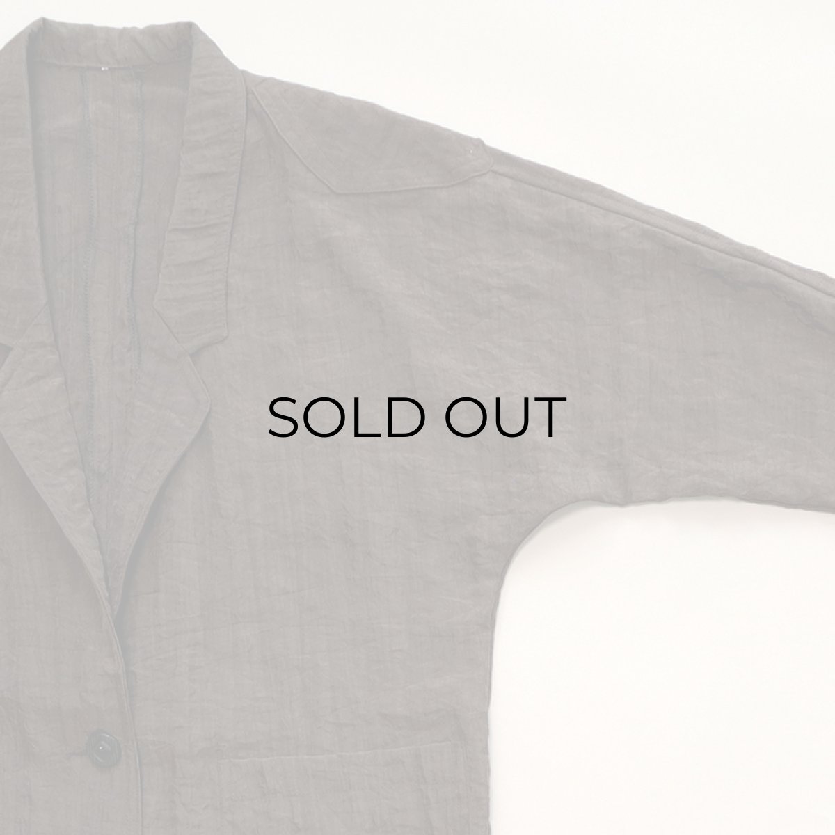 画像3: UNKNOWN BRAND NYLON ROUND BOTTOM JACKET (3)