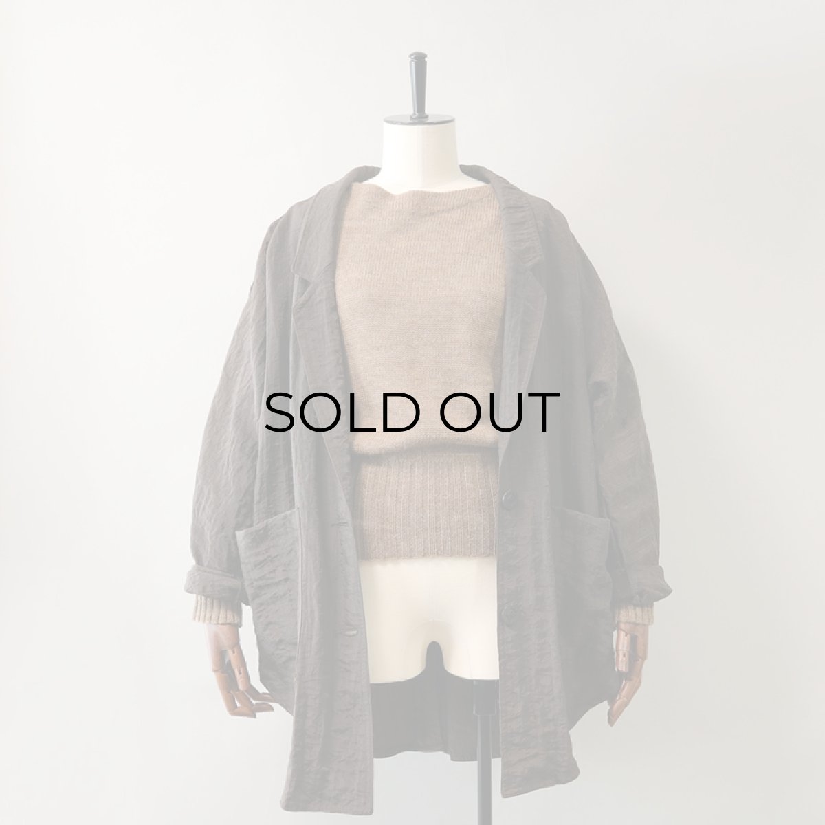 画像6: UNKNOWN BRAND NYLON ROUND BOTTOM JACKET (6)