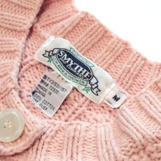 画像5: SMYTHE AND Co. COTTON CABLE KNIT CARDIGAN (5)