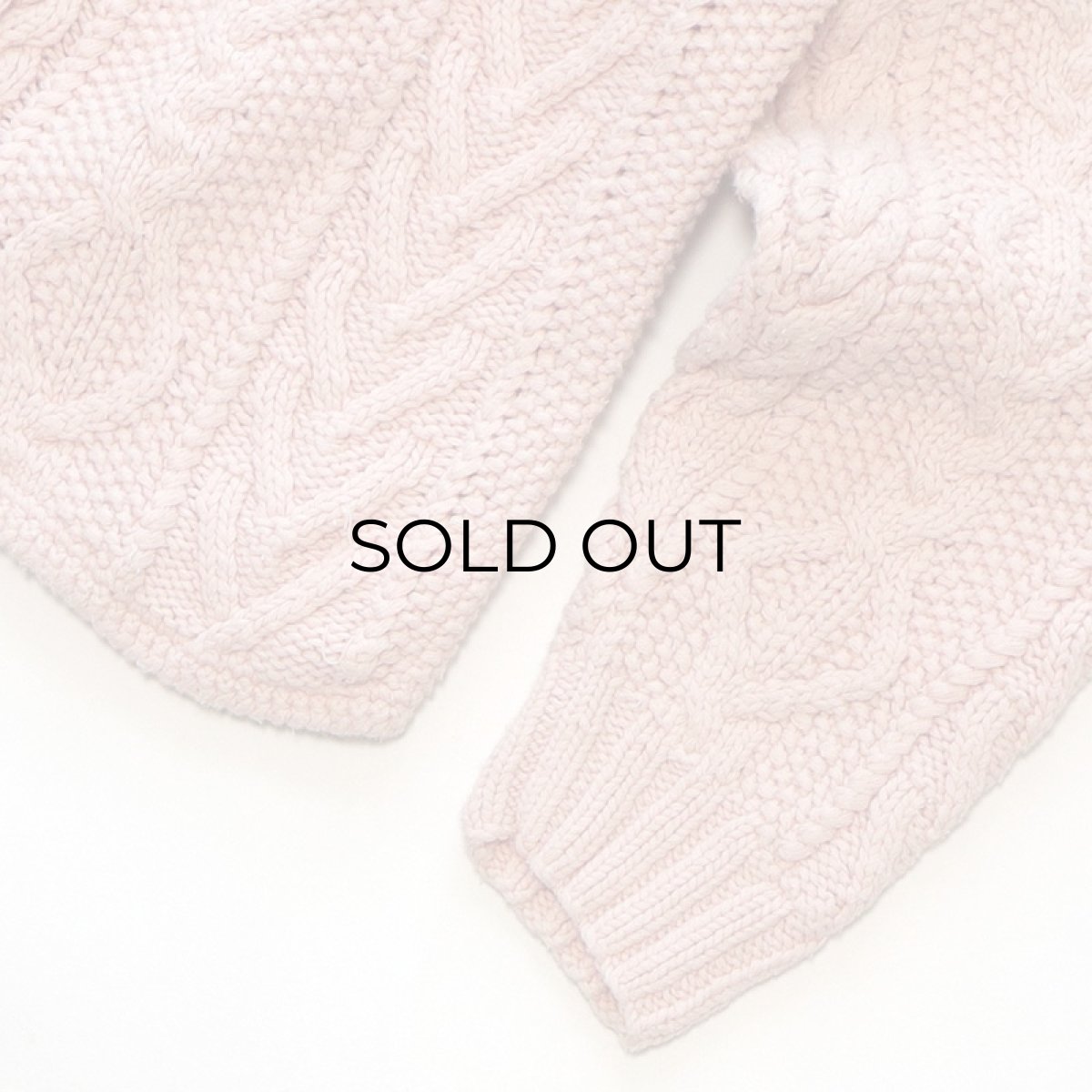 画像4: SMYTHE AND Co. COTTON CABLE KNIT CARDIGAN (4)