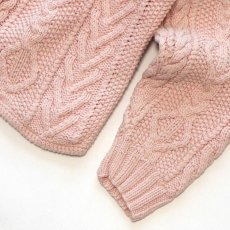 画像4: SMYTHE AND Co. COTTON CABLE KNIT CARDIGAN (4)