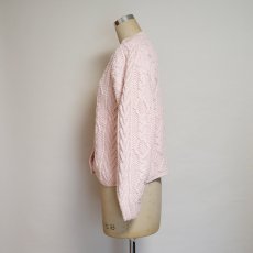 画像8: SMYTHE AND Co. COTTON CABLE KNIT CARDIGAN (8)