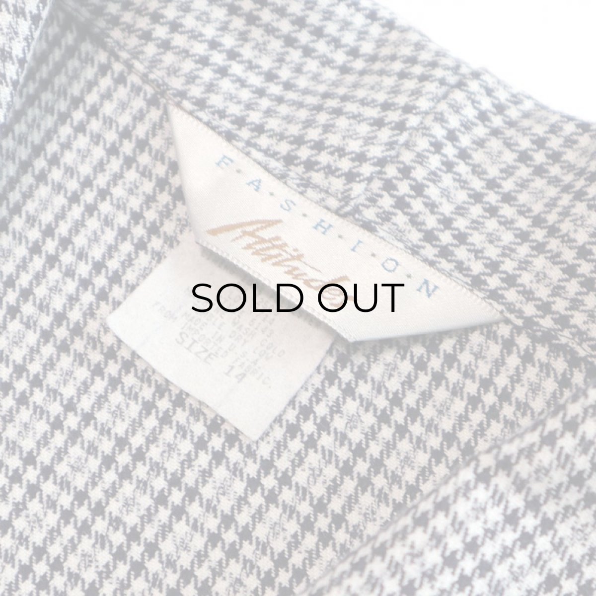 画像6: Attitudes HOUNDSTOOTH CHECK 1B JACKET (6)