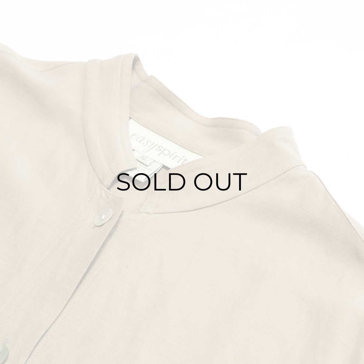 画像2: easyspirit SILK LINEN STAND COLLAR JACKET (2)