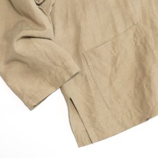 画像3: easyspirit SILK LINEN STAND COLLAR JACKET (3)